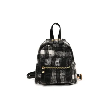 RUIPAI Woolen Backpack Women's Multicolor