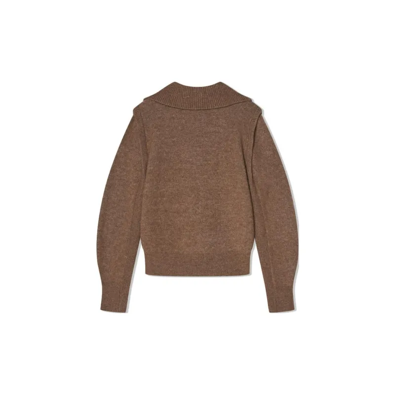 COVERINS Sweater Women's Coffee-1