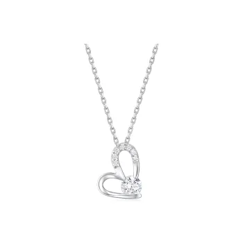 KADER 925 Sterling Silver Necklaces Women's Silver Bestie Gift For Lovers