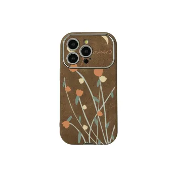KESHIXIONG TPU Material Tulip Phone Case Compatible With IPhone 15/14 Plus/13/12/11/15 Pro Max/XS/XR/XS Max/8 Plus