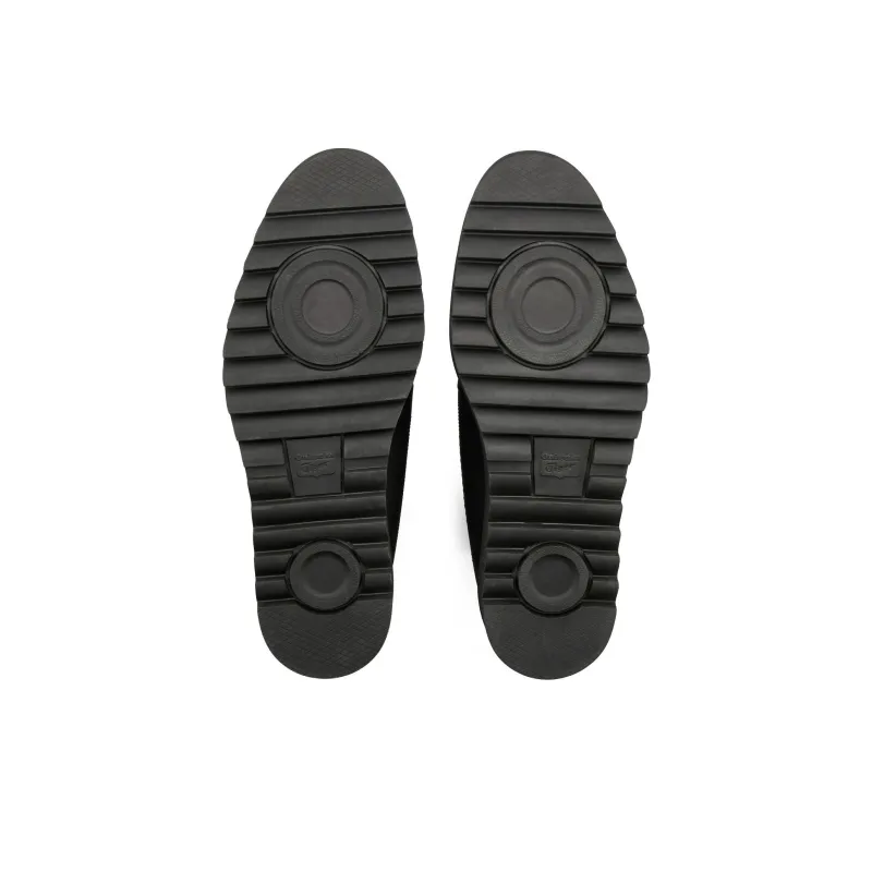 Onitsuka Tiger BROGUE Slip Resistant And Breathable Low Top Casual Shoes Men's Black-4