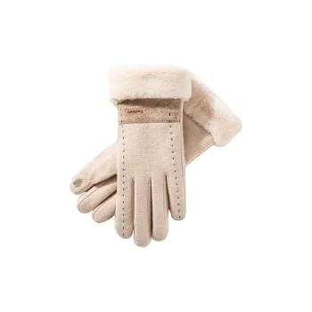 BSELEON Wool Knit Gloves Women's