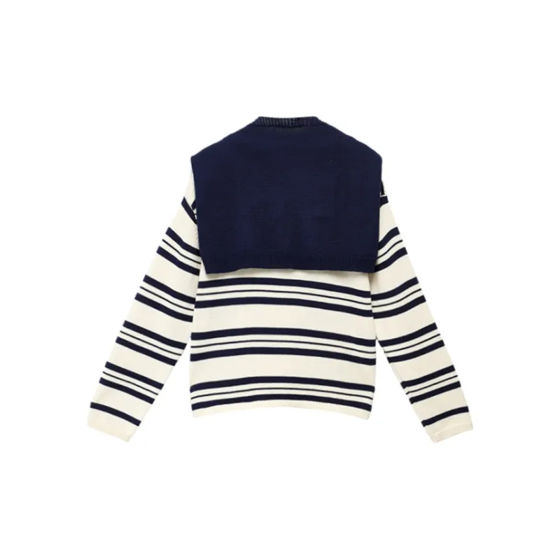 Princess Berdele Knitwear Women's Navy Blue-1