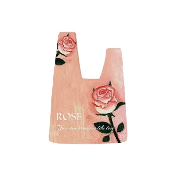 AOSONG Suede Canvas Canvas Bag Handbags Regular Unisex Pink