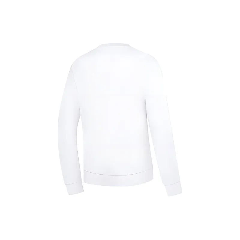 QIAODAN x QIANGFENGCHUIFU IP LIANMINGKUAN Sweatshirt Men's Jordan White-1
