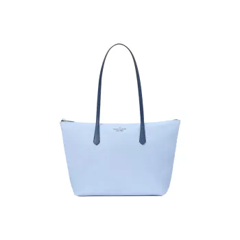 Kate Spade Recycled Nylon Tote Bag Shopping Bag Handbag Shoulder Bag Medium Size Women's Arctic Star Multicolor