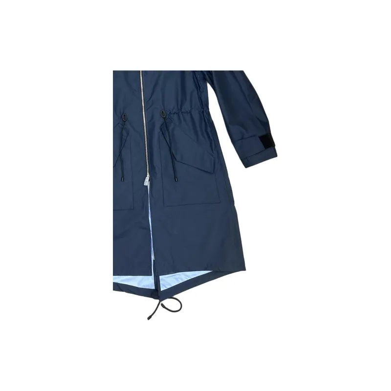 LOEWE Trench Coats Women's Blue-4