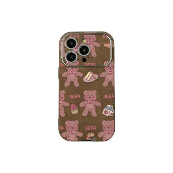 KESHIXIONG TPU Material Toy Bear Phone Case Compatible With IPhone 15/14 Plus/13/12/11/15 Pro Max/XS/XR/XS Max/8 Plus