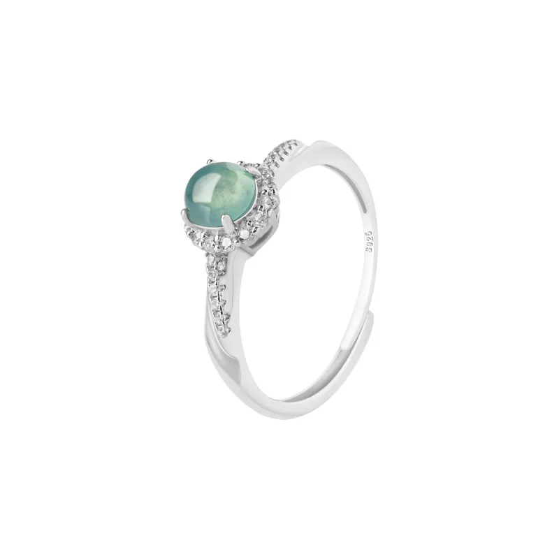 Jade Is Boundless Ice Type Jadeite Rings Unisex-4