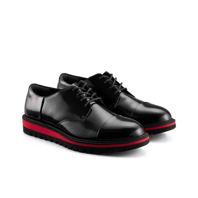 Onitsuka Tiger DERBY Men's Casual Shoes Men's Black Red-2