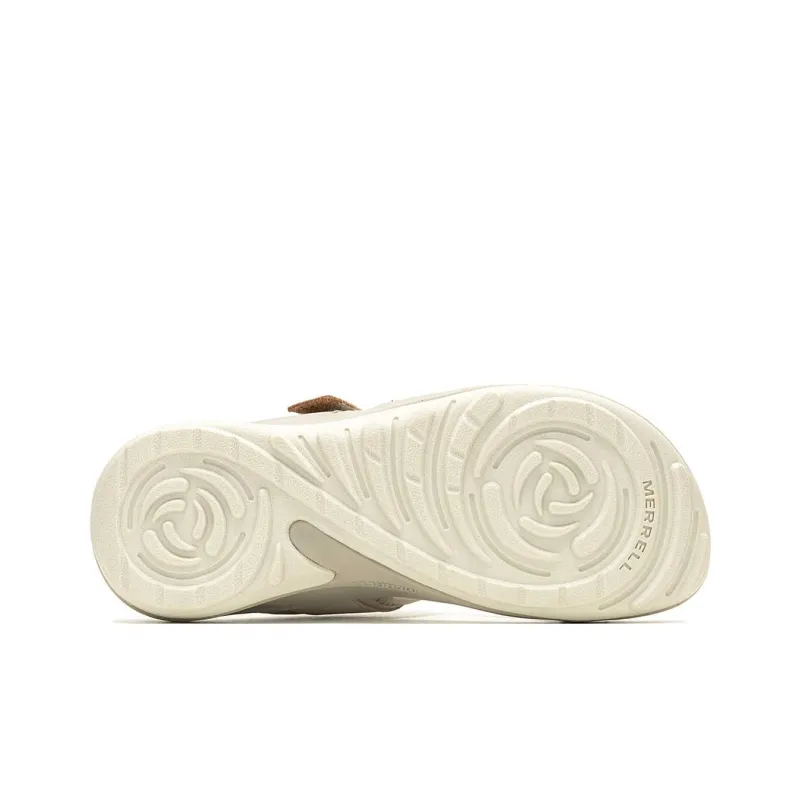 MERRELL Abrasion-Resistant Slip-Resistant Flip Flops Women's Beige-4