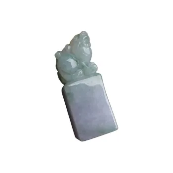 FANGCUIYUAN Glutinous Jade Jadeite Ornaments Unisex