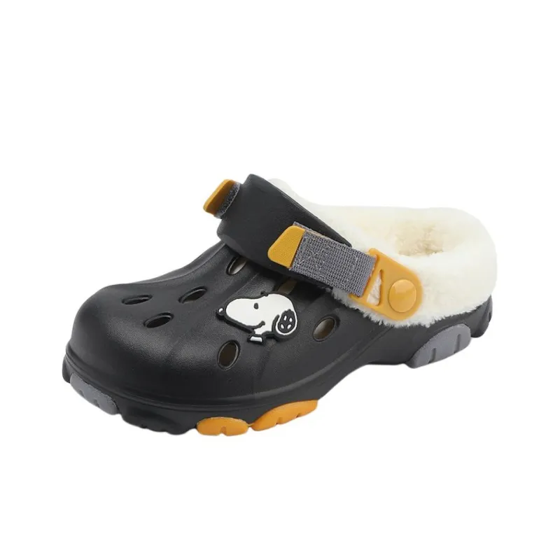 SNOOPY Anti Slip Wear Resistant Breathable Warm Low Top Kids' Slippers Kids'-9