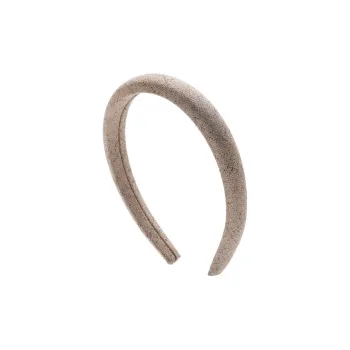 ROYALSASA Cotton Linen Blend Acrylic Bottom Band Headbands Women's