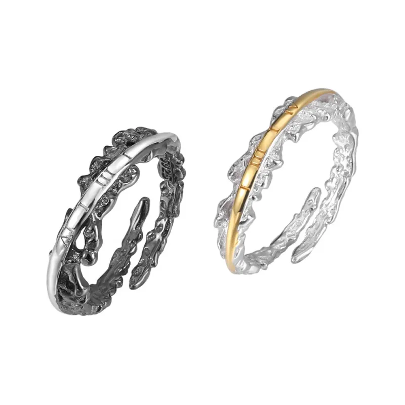 QUIET LOVE S925 Silver Rings Unisex-0