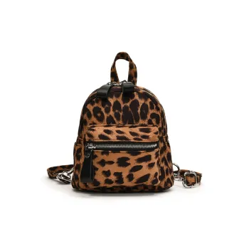 RUIPAI Woolen Backpack Women's Multicolor