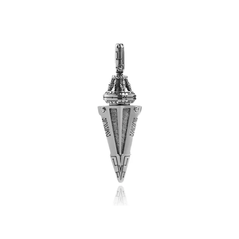 Ah Bo Ci De 925 Sterling Silver Pendants Unisex-1