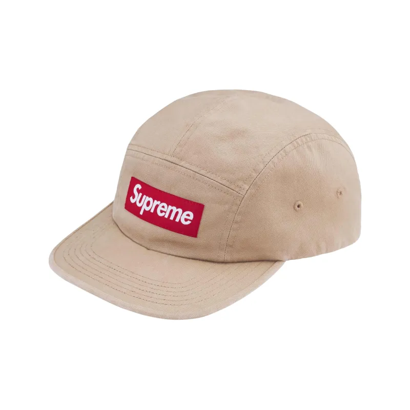 Supreme Washed Chino Twill Camp Cap FW24-8
