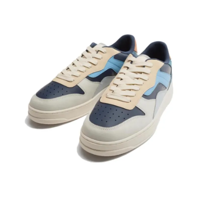 ZARA Low-Top Skateboard Shoes Men's Blue-2
