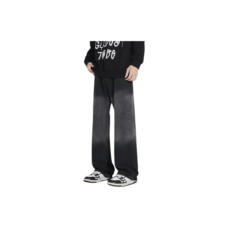 IJRJ Jeans Unisex Black Gray Color-1