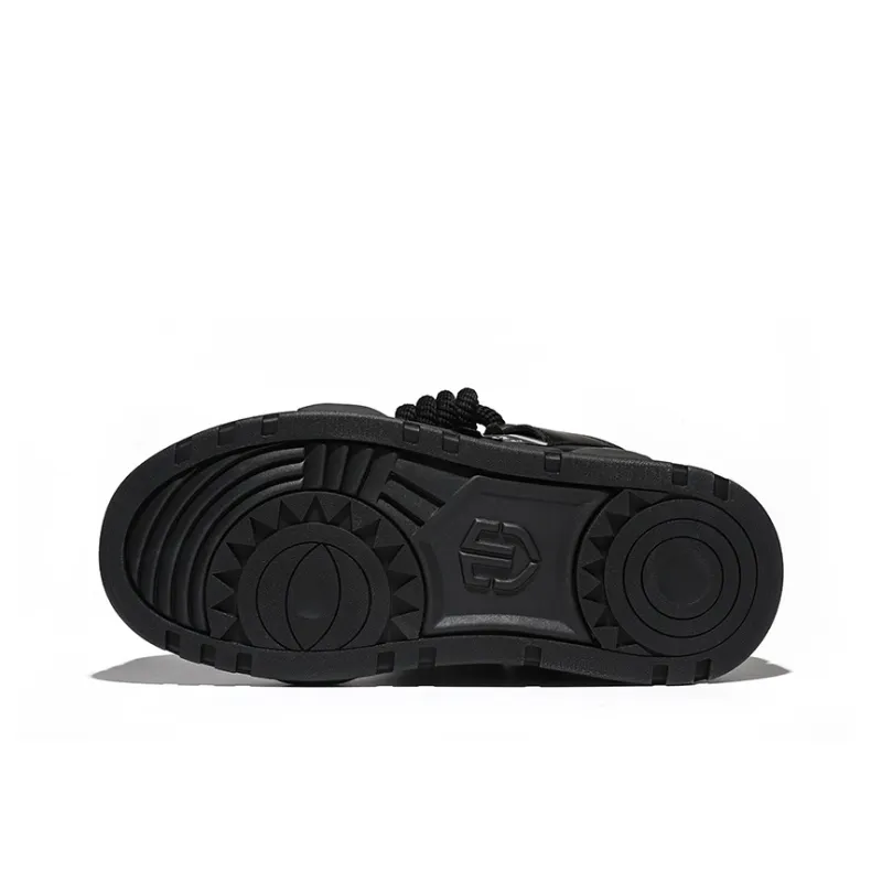 DY Red Eye Collection Puffy Shoes Unisex Black-4