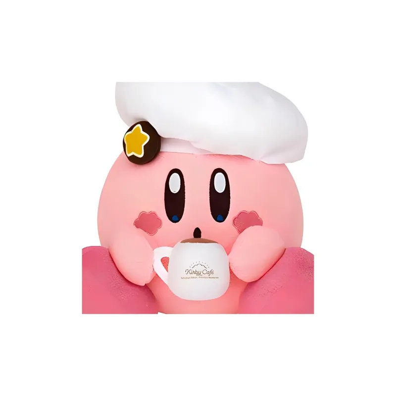 BANPRESTO A Reward Model C Kirby Coffee Dolls Plush Doll 17cm Height-1