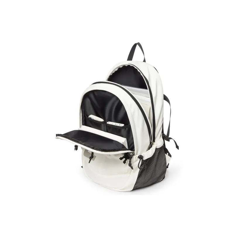 Pepsi Water-Repellent Fabric Backpack Regular Unisex Black/White-11