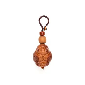 Red All Year Round Olive Pit Pendants Unisex