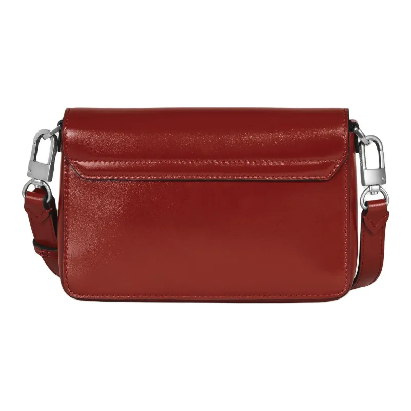 MONTBLANC Meisterstuck Full Grain Cow Leather Messenger Bag, Shoulder Bag, Crossbody Bag Mini Men's Reddish Umber-3