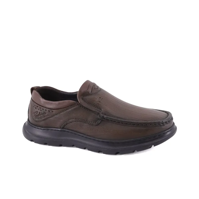 TRANOI Casual Shoes Men's Brown-1