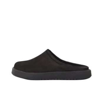 VAGABOND SHOEMAKERS Wrap-toe Slippers Men's Black