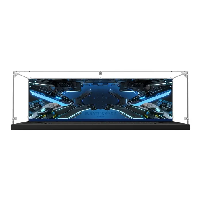 KGBOX 42083 Bugatti Veyron Chiron Transparent Acrylic Dust Cover Dustproof Box Model Accessories-2