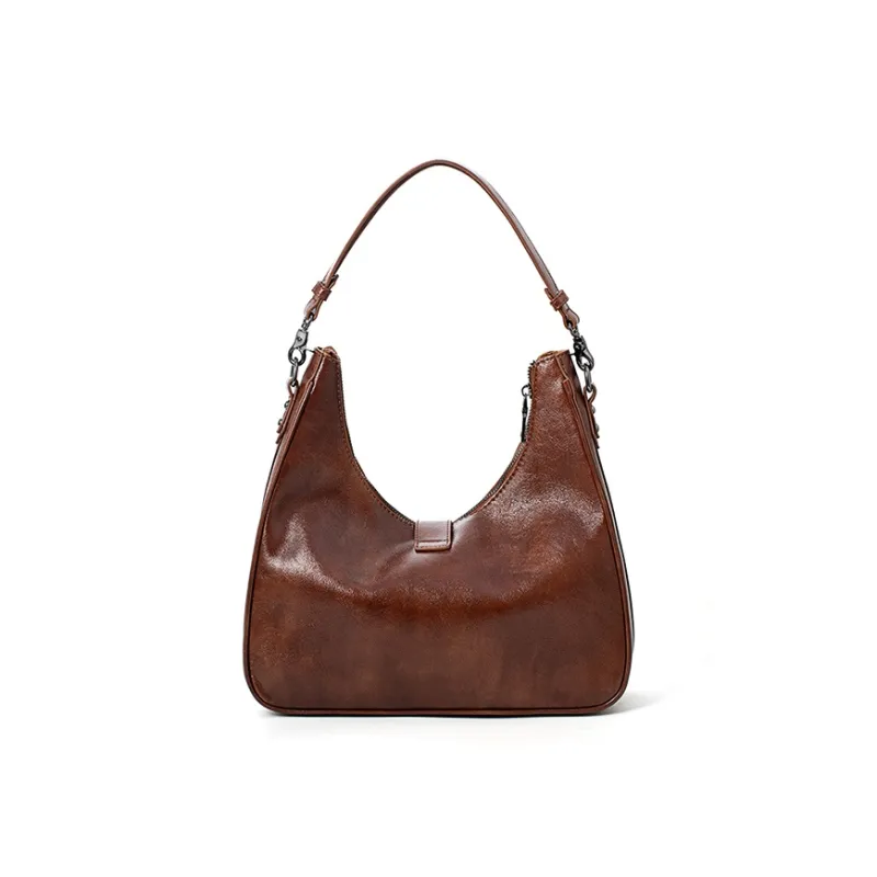 Vigno Synthetic Leather Shoulder Bag Handbag Regular Women's Red/Coffee-11