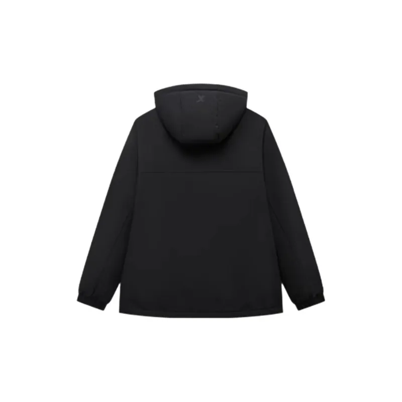 XTEP Puffer Jacket Men's Jet Black-1