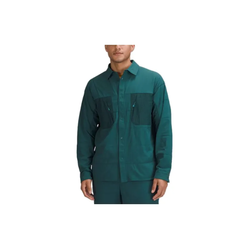 Lululemon Insulated Jacket Men's Green Jasper-1