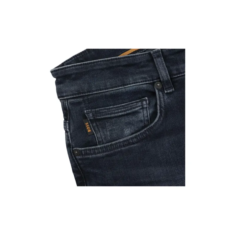 HUGO BOSS SS24 Jeans Men's Dark Blue-6