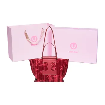 ZAVC Artificial Leather Tote Bag, Shopping Bag, Shoulder Bag, Handbag Medium Size Women's Red
