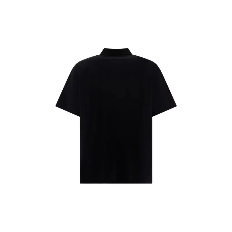 Sacai Zip-up Polo Shirt-1