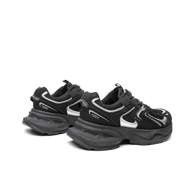 ABIDJAN Breathable Lightweight Low Top Chunky Sneakers Women's-16