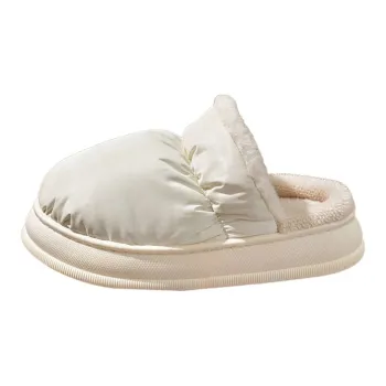 Shangheng Cotton Slippers For Winter Home Use Spring And Fall Indoor Slip Resistant Warm Couple