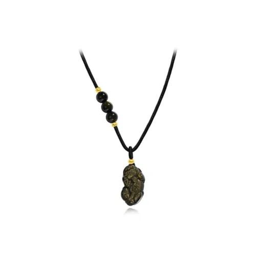 Noritake Obsidian Necklaces Unisex