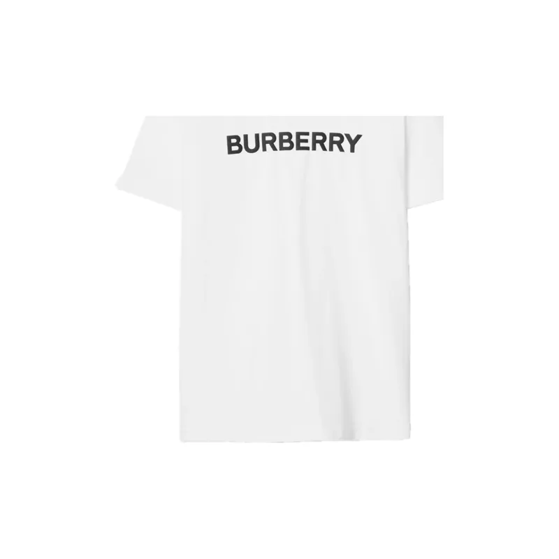 Burberry Logo Printed Crewneck T Shirt-7