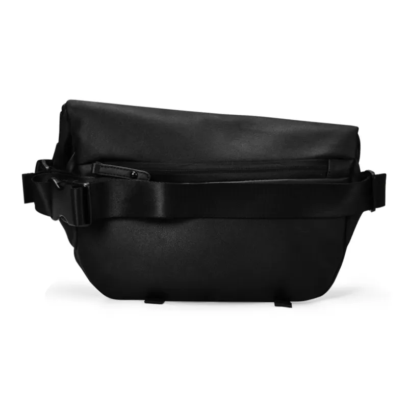ONRF PVC Leather Backpack Travel Bag Laptop Bag For Students Tubas Unisex Black-32