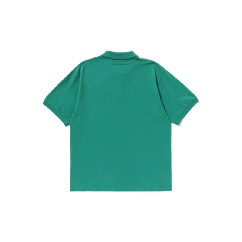 Bape One Point Relaxed Fit Polo Shirt-6