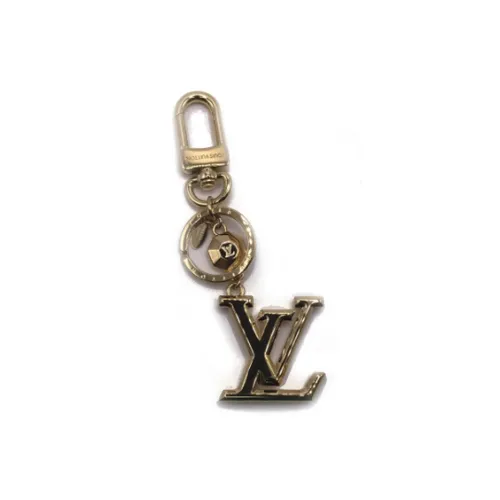 LOUIS VUITTON Bag Charm Key Holder Lv Facettes