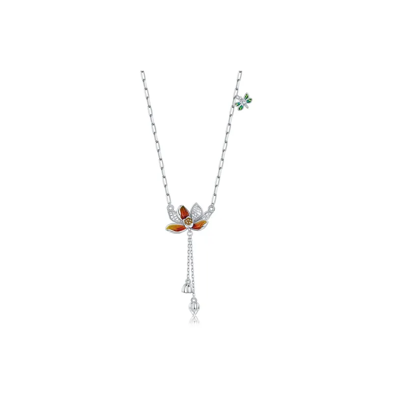 Fengxiang Good Gifts S925 Silver Necklaces Women's-0
