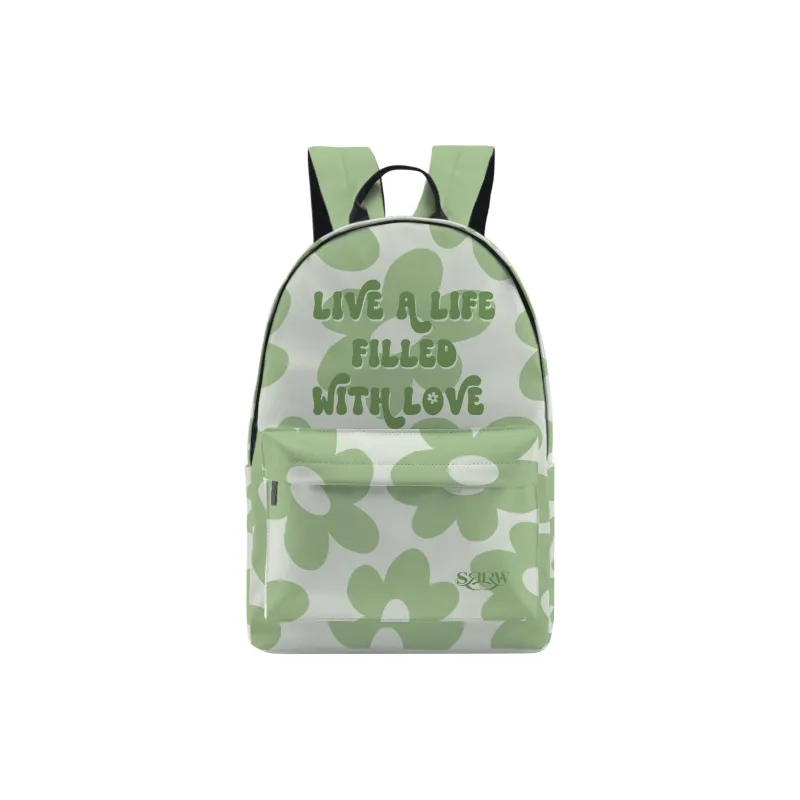 HINY SRRW PU Cortex Backpack Mini Unisex White-26