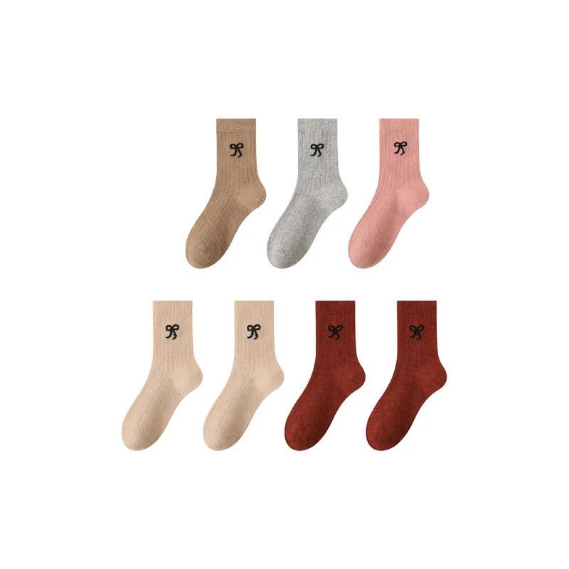 BONAS Mid-Calf Socks Women's Combo Set-8