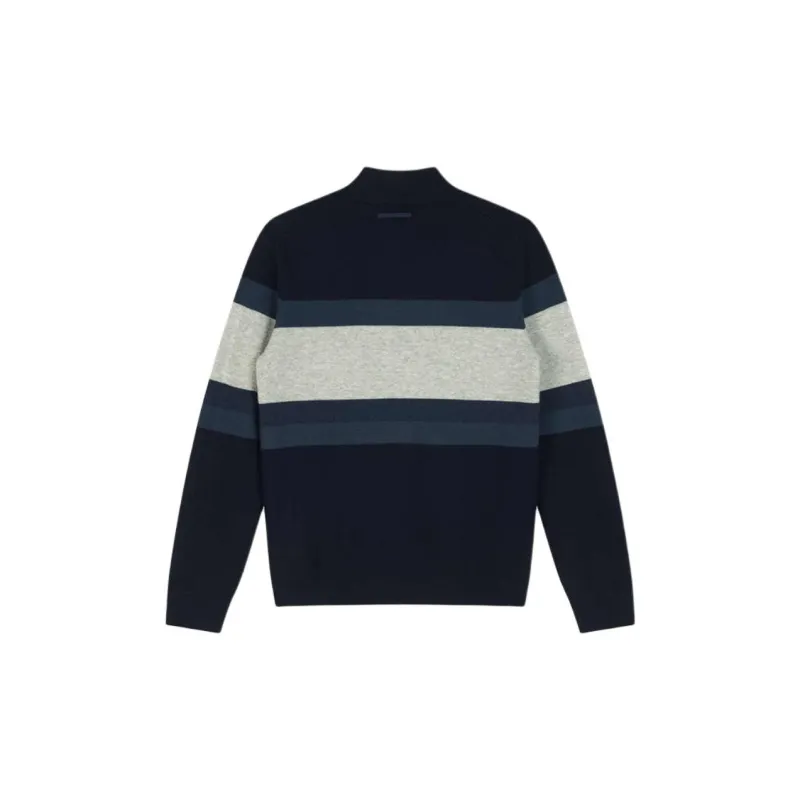 HAZZYS Sweater Men's Dark Navy Blue-1