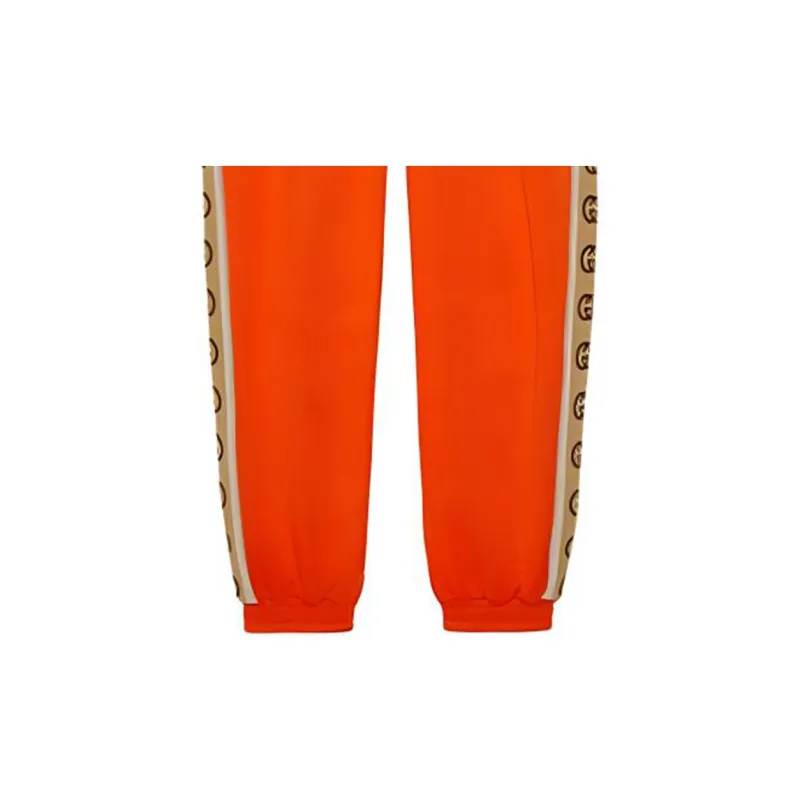GUCCI Sports Pants Men's Orange-7